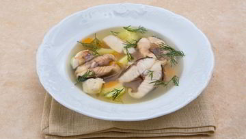 Рецепт Ухи из стерляди и судака