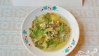 Рецепт Весеннего зеленого супа со щавелем