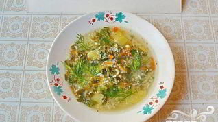 Рецепт Весеннего зеленого супа со щавелем