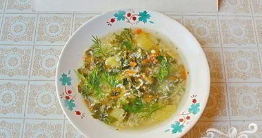 Рецепт Весеннего зеленого супа со щавелем