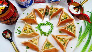 Рецепт Арабских блинчиков на русский лад