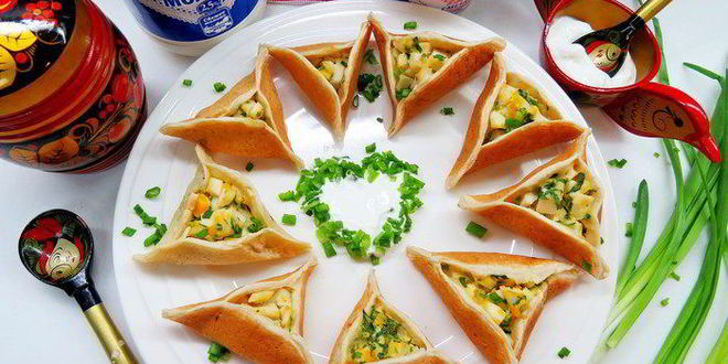 Рецепт Арабских блинчиков на русский лад