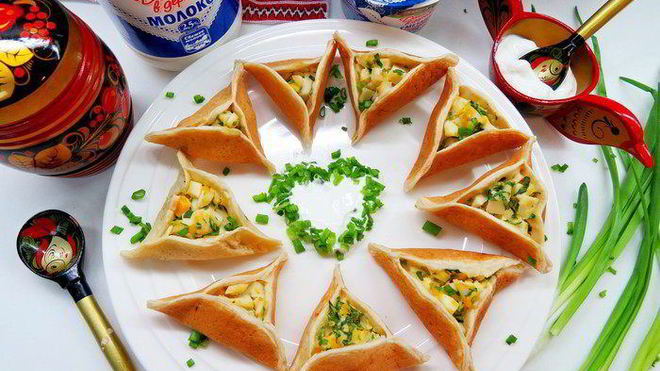 Рецепт арабских блинчиков на русский лад