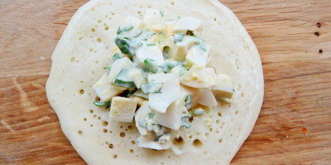 Рецепт арабских блинчиков на русский лад