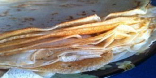 Рецепт блинчиков без яиц и молока