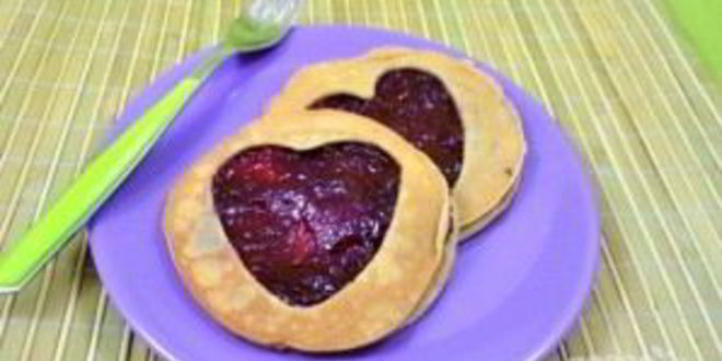 Рецепт блинчиков ко дню влюбленных