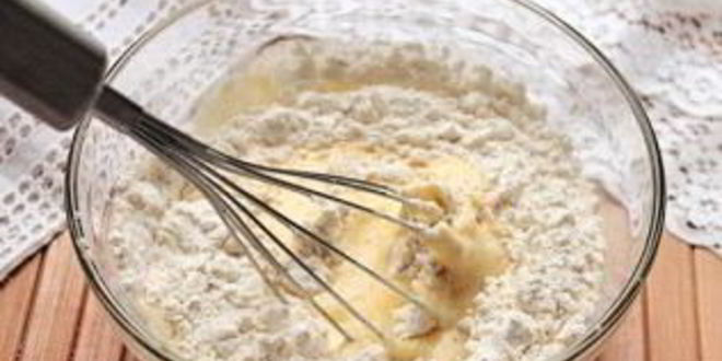 Рецепт блинчиков на кефире, заваренные кипятком