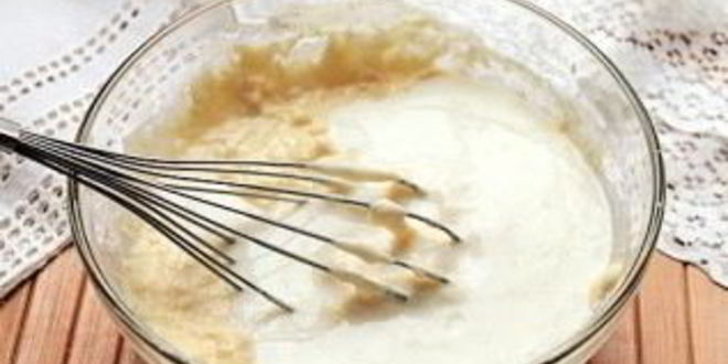 Рецепт блинчиков на кефире, заваренные кипятком