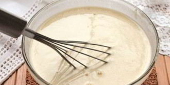 Рецепт блинчиков на кефире, заваренные кипятком