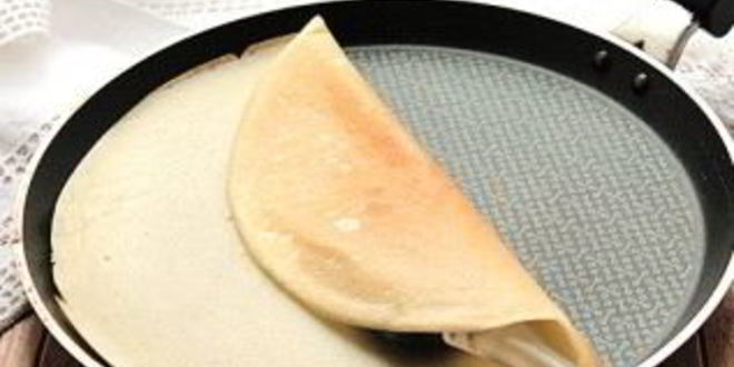 Рецепт блинчиков на кефире, заваренные кипятком