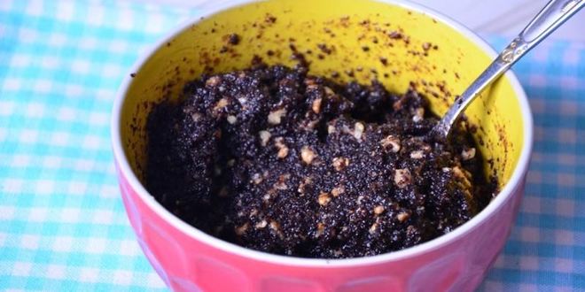 Рецепт блинчиков с маковой начинкой и орехами