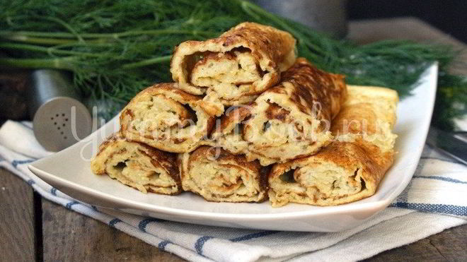 Рецепт блинов из кабачков