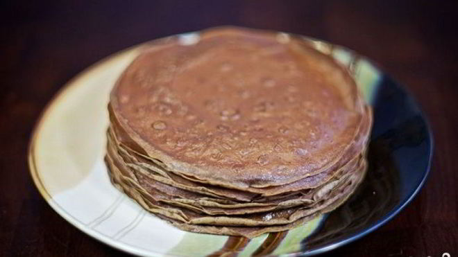 Рецепт блинов из печени говяжьей