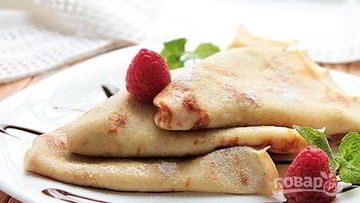 Рецепт Блинов из заварного теста