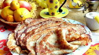 Рецепт Блинов лимонных с маком