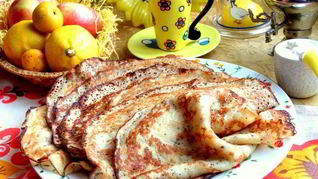 Рецепт Блинов лимонных с маком