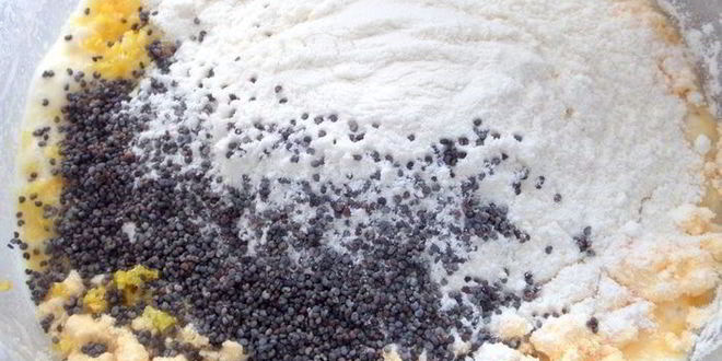 Рецепт блинов лимонных с маком