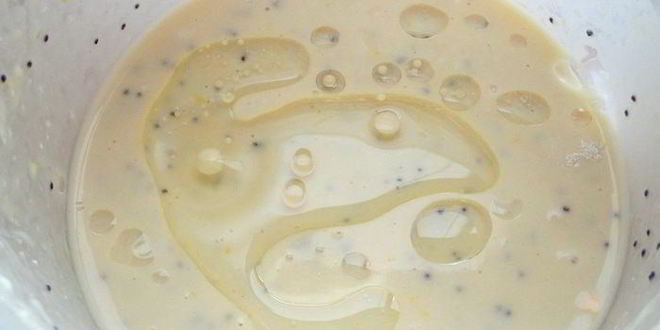 Рецепт блинов лимонных с маком