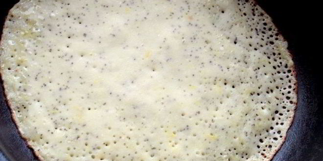 Рецепт блинов лимонных с маком