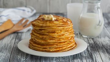 Рецепт Блинов на дрожжах и сливках