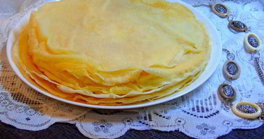 Рецепт Блинов на двух видах молока