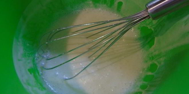 Рецепт блинов на двух видах молока