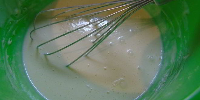 Рецепт блинов на двух видах молока