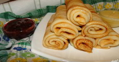 Рецепт Блинов на кефире и ряженке