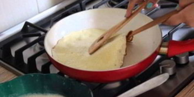 Рецепт блинов на кефире и ряженке