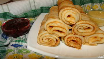 Рецепты блинов на кефире