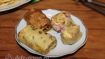 Рецепты блинов на кипятке