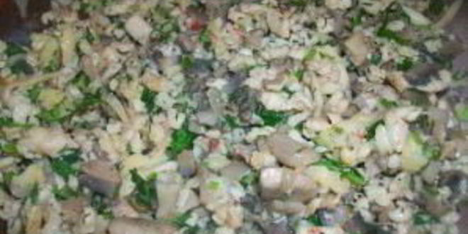 Рецепт блинов с мясом и грибами