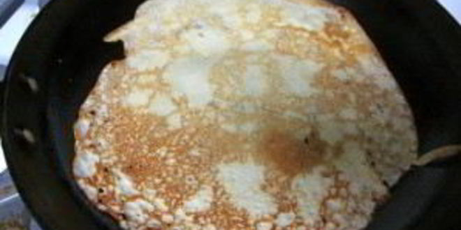 Рецепт блинов с семгой и сливочным сыром