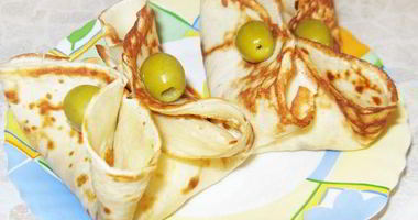 Рецепт Блинов с ветчиной