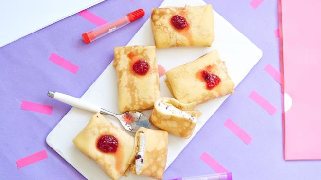 Рецепт быстрых блинчиков с рикоттой