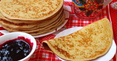 Рецепт Дрожжевых блинов с манкой