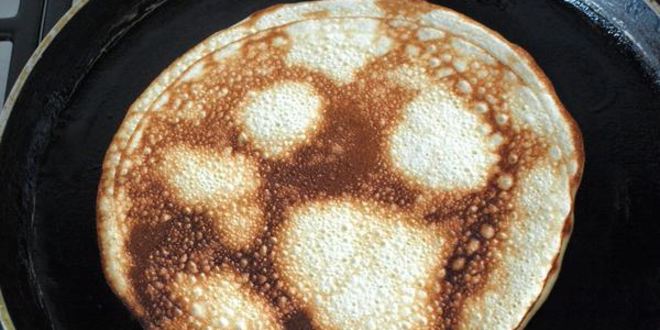 Рецепт дрожжевых блинов с манкой