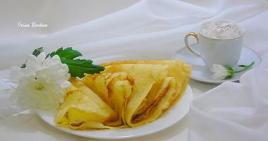 Рецепт Манных дрожжевых блинов