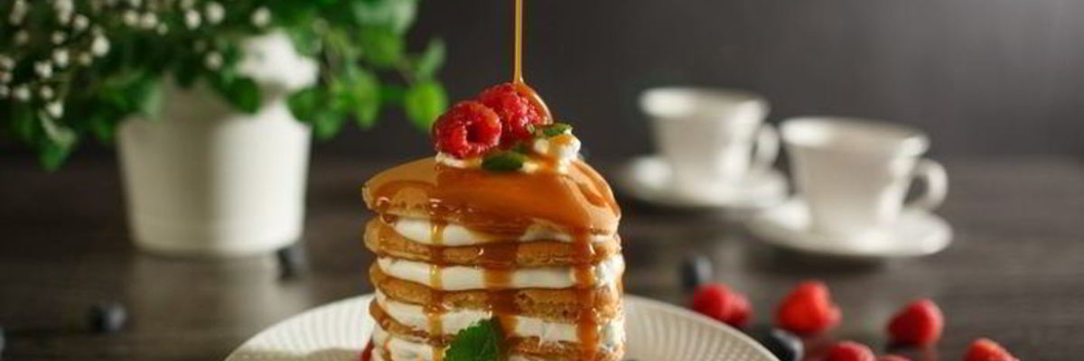 Рецепт Нежных панкейков на ряженке