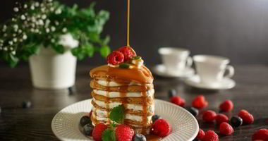 Рецепт Нежных панкейков на ряженке