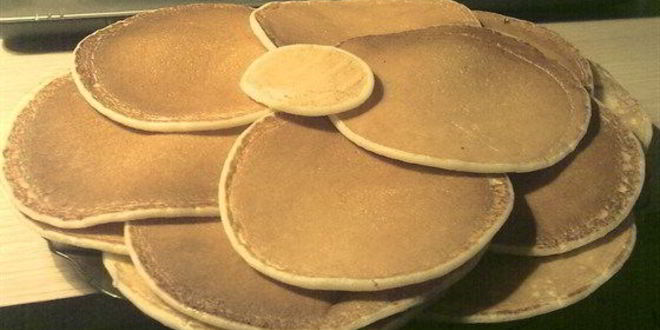 Рецепт Простых блинчиков на молоке