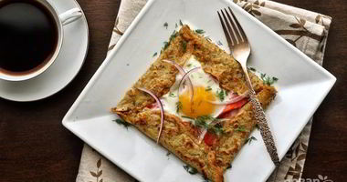 Рецепт Ржаных блинов с лососем