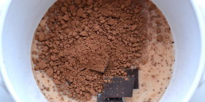 Рецепт тоненьких шоколадных блинчиков