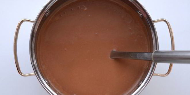 Рецепт тоненьких шоколадных блинчиков