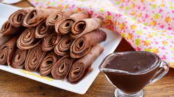 Рецепт Вкусных шоколадных блинов