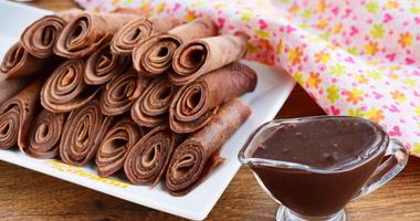 Рецепт Вкусных шоколадных блинов