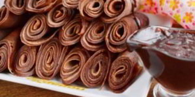 Рецепт вкусных шоколадных блинов