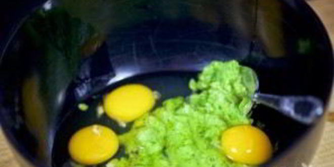 Рецепт воздушных блинчиков из кабачков с зеленью