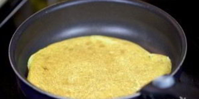 Рецепт воздушных блинчиков из кабачков с зеленью