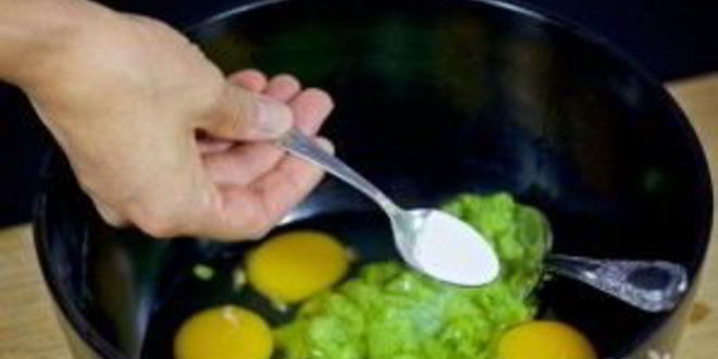 Рецепт воздушных блинчиков из кабачков с зеленью